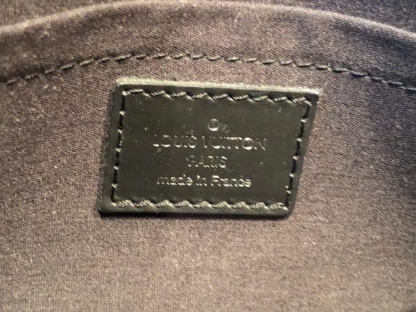 LOUIS VUITTON Vintage Epi Black MM Bag Circa 1990s - Image 10