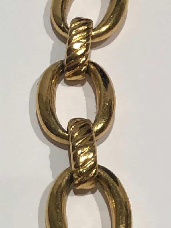 YVES SAINT-LAURENT Vintage Necklace Earrings Flower Set Gripoix Gold Circa 1990s - Image 11