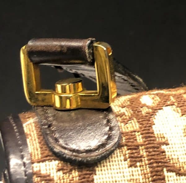 CHRISTIAN DIOR Bobby Monogram CD Logo bag 1980s