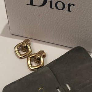 CHRISTIAN DIOR 80s Drop Earrings