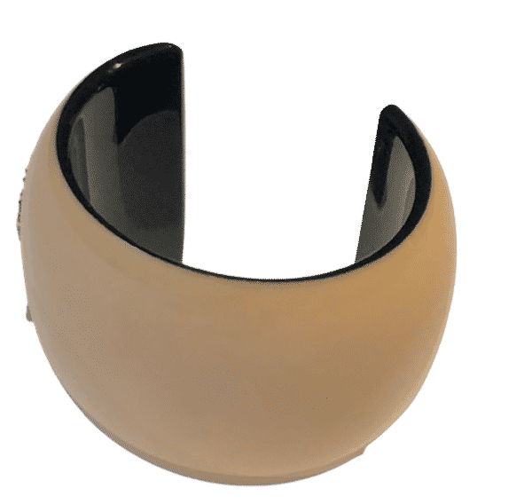 CHRISTIAN LACROIX Large Haute Couture Resin Cuff Bracelet 2008 - Image 6