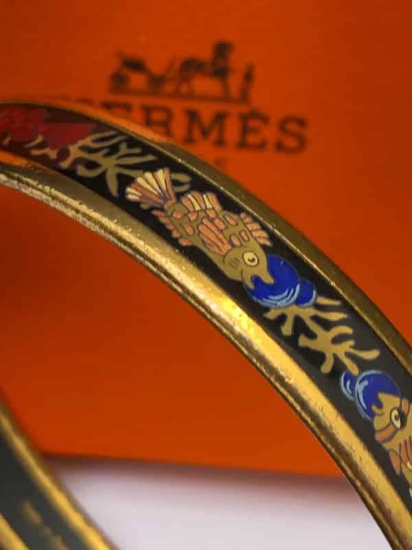 HERMÈS Vintage Bangle Bracelet Circa 1969 - Image 4