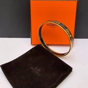 HERMÈS Vintage Bangle Fishes & Corals