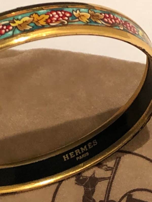 HERMÈS Vintage Bangle Bracelet Circa  Small 1970 - Image 7