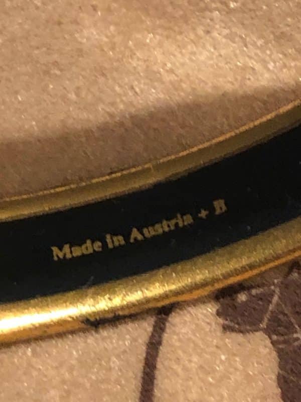 HERMÈS Vintage Bangle Bracelet Circa  Small 1970 - Image 8