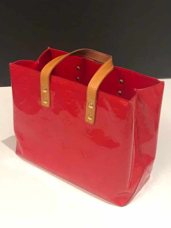 LOUIS VUITTON BB PM Vernis Red Bag