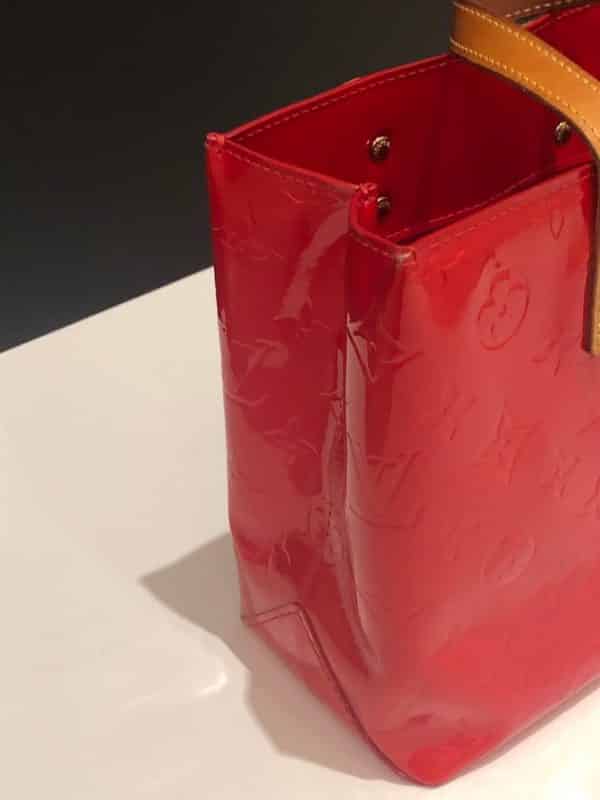 LOUIS VUITTON BB PM Vernis Red Bag