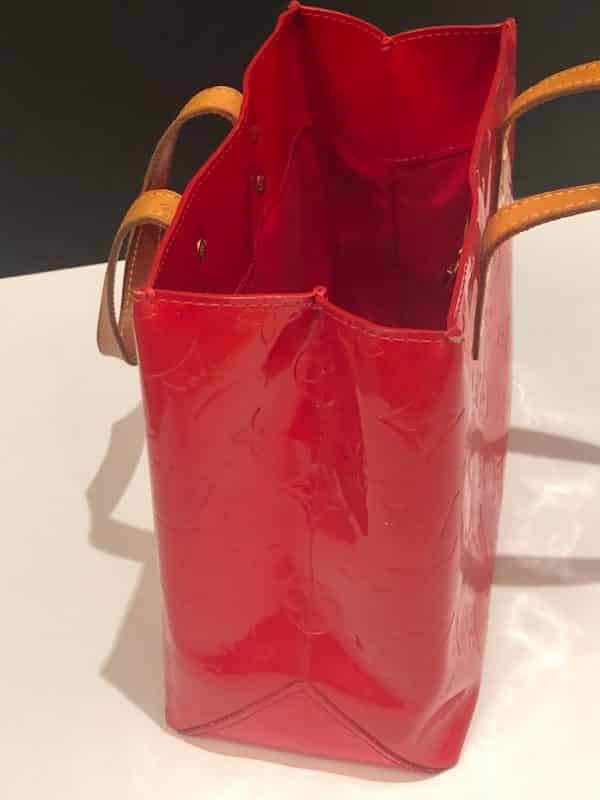 LOUIS VUITTON BB PM Vernis Red Bag