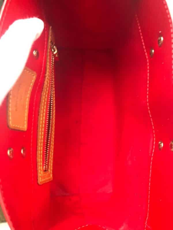 LOUIS VUITTON BB PM Vernis Red Bag