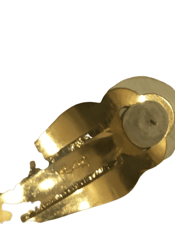 YVES SAINT-LAURENT Haute Couture Vintage Heart-Shaped Earrings Emerald Green Diamante By Goossens Circa 1983 - Image 9