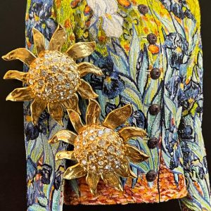 YVES SAINT-LAURENT Vintage Golden Collectible Earrings