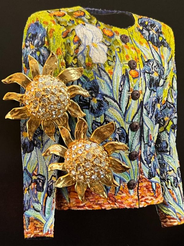 YVES SAINT-LAURENT Vintage Golden Collectible Earrings