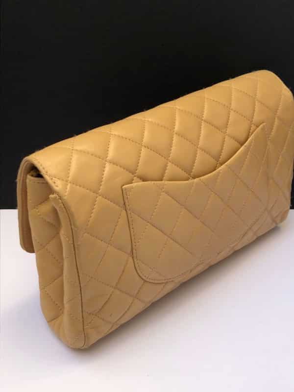 CHANEL 1994 2.55 Timeless Classic Quilted Leather Clutch Bag Vintage - Image 6