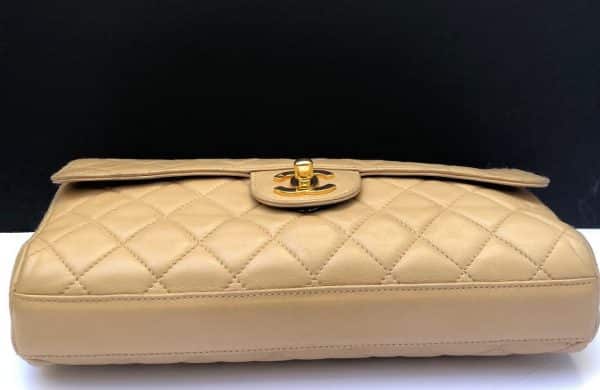 CHANEL 1994 2.55 Timeless Classic Quilted Leather Clutch Bag Vintage - Image 8