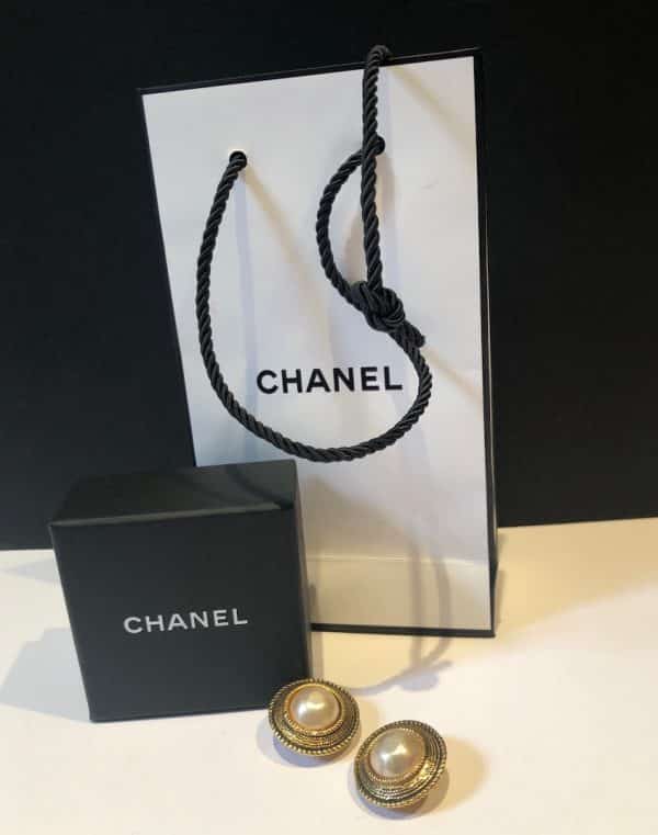Chanel vintage earrings