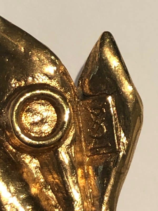 YVES SAINT-LAURENT Vintage Haute Couture Ear of Corn Pearl Drop Earrings Ultra Long Circa 1989 - Image 8