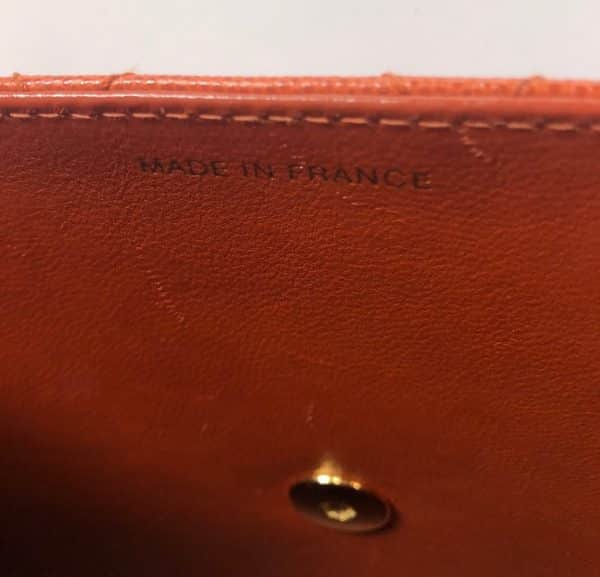 CHANEL 1997 CC Turn-lock Diamond Quilted Caviar Flap Bag Kelly Style Vintage - Image 10