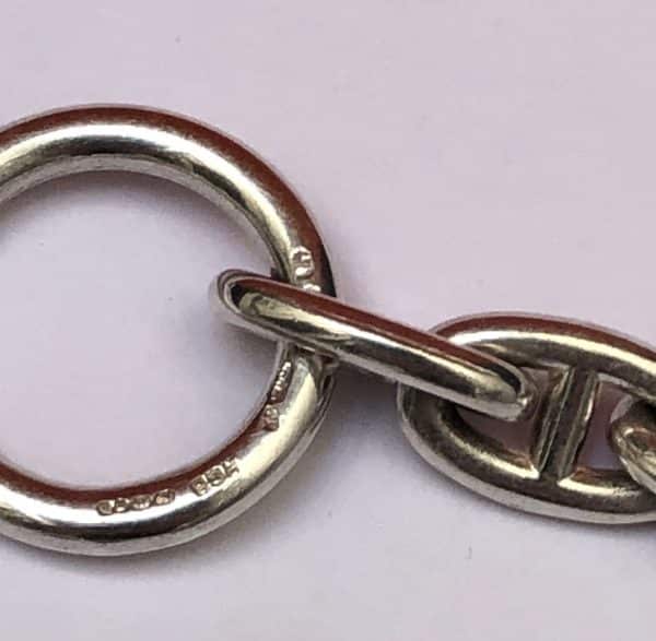 HERMÈS Chaîne D'Ancre Necklace 2007 Sterling Silver W/Box - Image 7