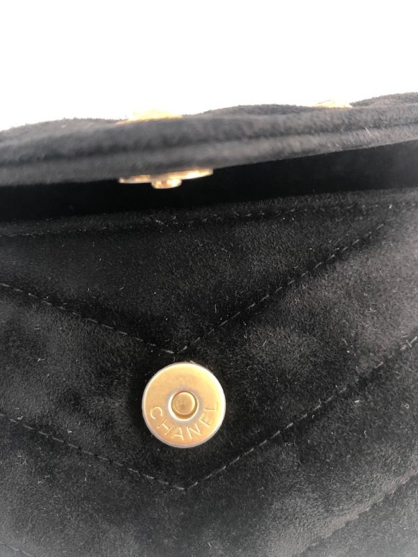 CHANEL Black CC Logo Envelope Mini Shoulder Chain Bag & Belt 2018 - Image 7