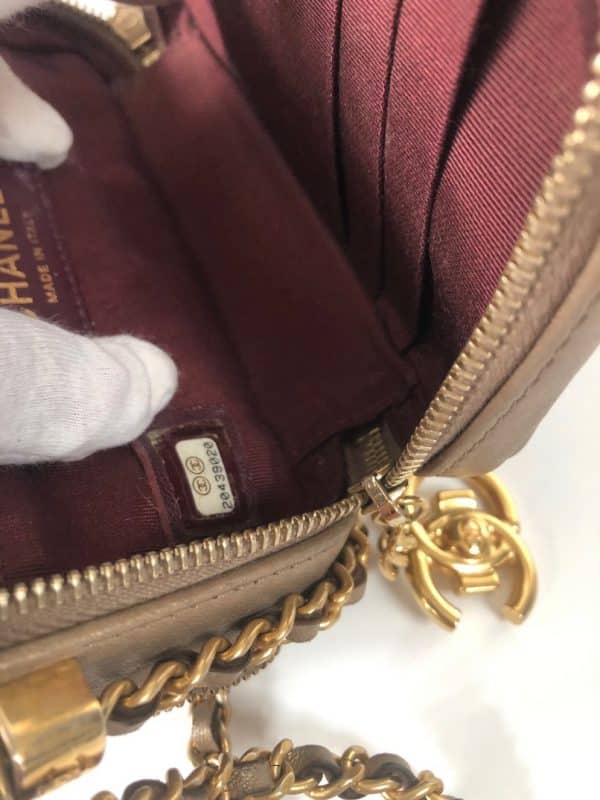 CHANEL Bronze Quilted Lambskin Small Coco Boy Camera Case Shoulder Bag 2014 - Image 7