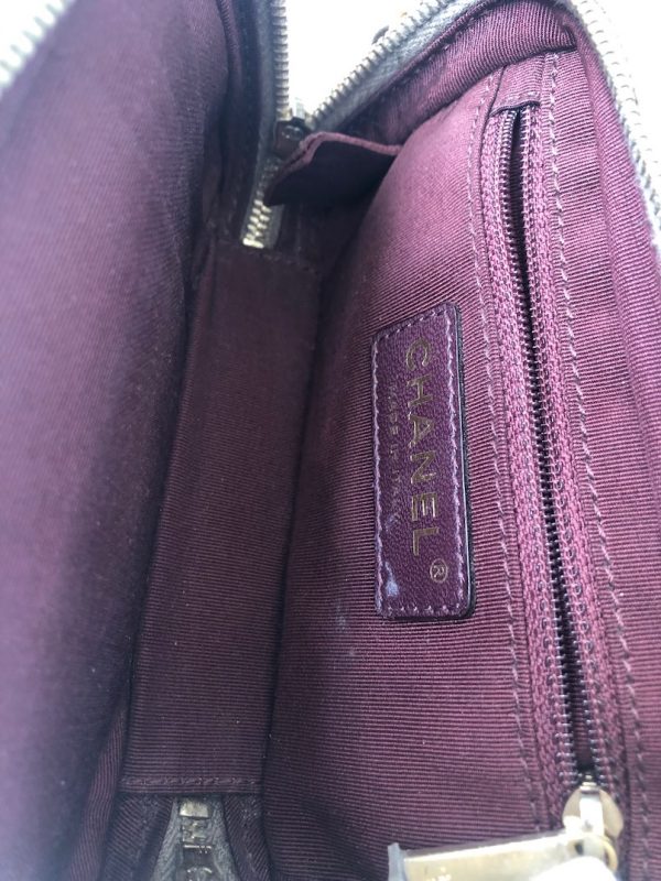 CHANEL Bronze Quilted Lambskin Small Coco Boy Camera Case Shoulder Bag 2014 - Image 9