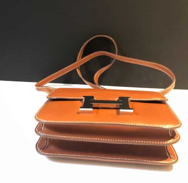 HERMÈS Gold Constance 18 Silver Palladium Hardware 2008 - Image 7