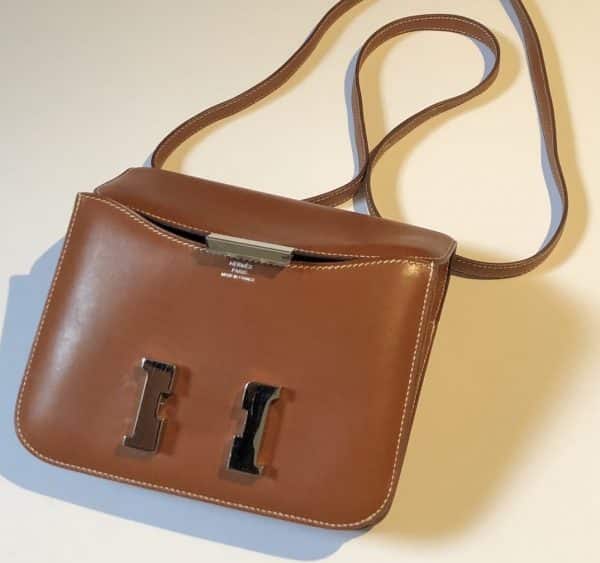 HERMÈS Gold Constance 18 Silver Palladium Hardware 2008 - Image 13