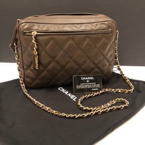 Chanel vintage camera bag