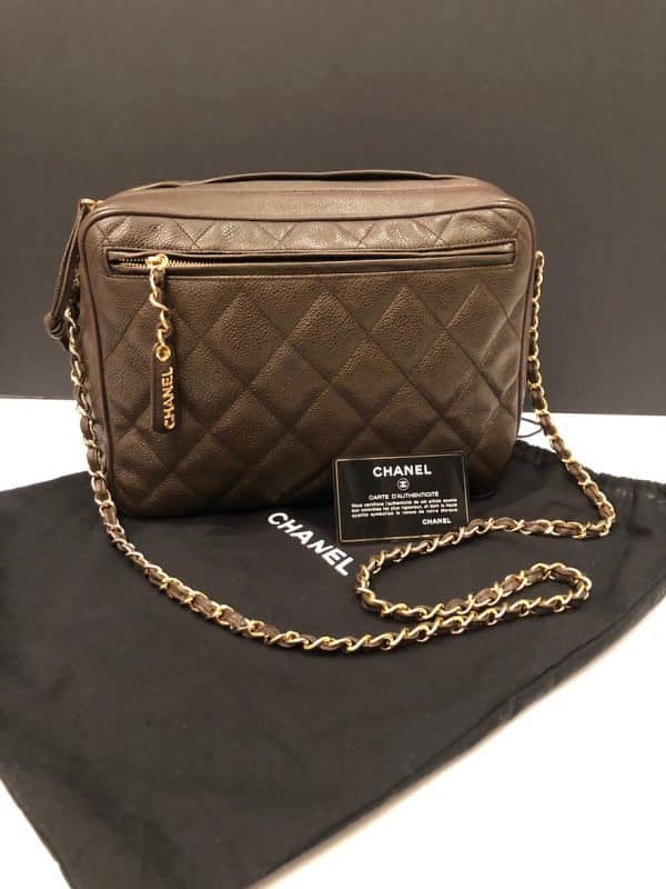 Chanel vintage camera bag