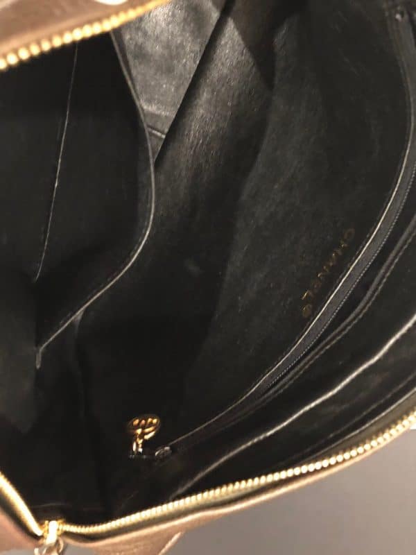 CHANEL 1996 Brown Quilted Leather Camera Bag Crossbody - Image 7