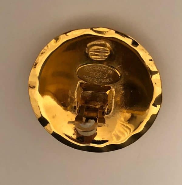 chanel vintage earrings