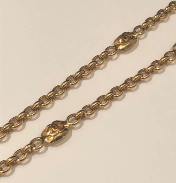 chanel medallion belt