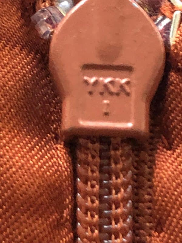 CHANEL 1998 Orange & Beige Wool Tweed Vintage Skirt Suit Bouclé CC Buttons - Image 13