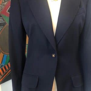 Chanel Navy wool jacket
