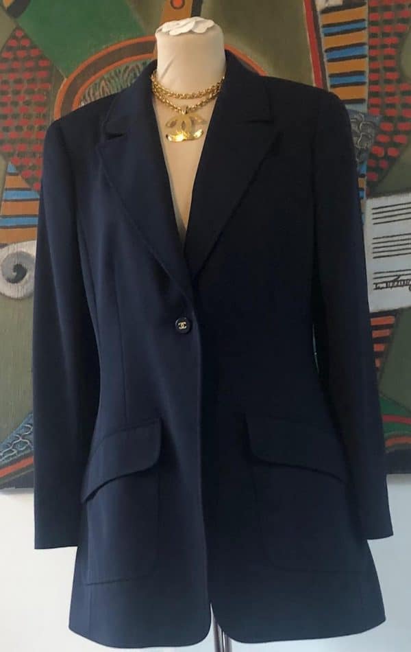 Chanel wool blazer