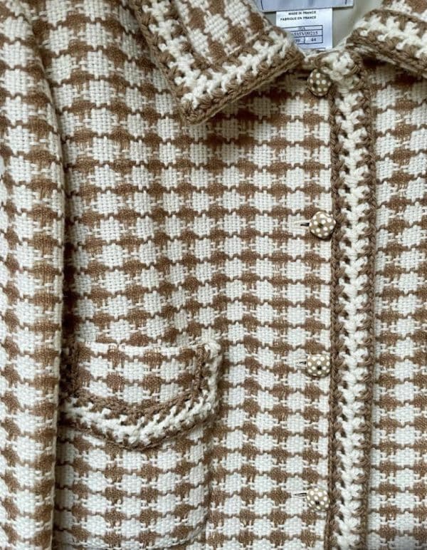 Chanel woven jacket