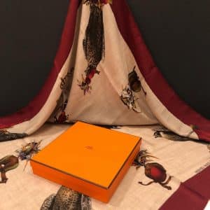 Hermès falconry scarf