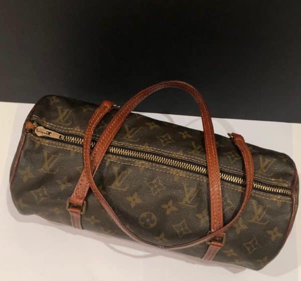 LOUIS VUITTON 1970s Papillon Handbag Monogram Canvas 30 - Image 2
