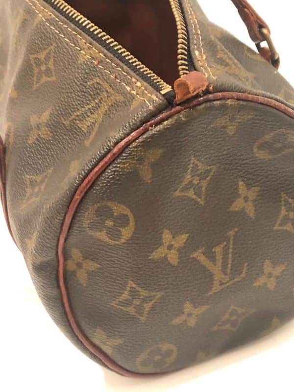 LOUIS VUITTON 1970s Papillon Handbag Monogram Canvas 30 - Image 5