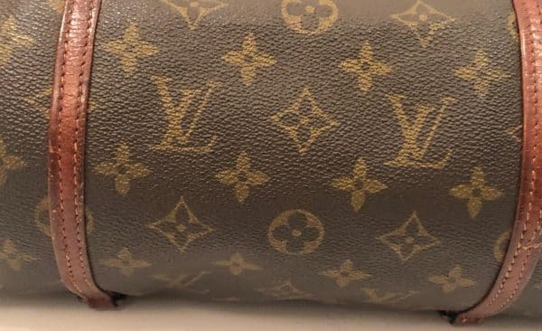 LOUIS VUITTON 1970s Papillon Handbag Monogram Canvas 30 - Image 7