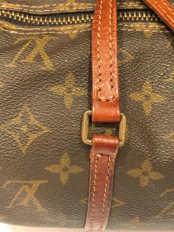 LOUIS VUITTON 1970s Papillon Handbag Monogram Canvas 30 - Image 8