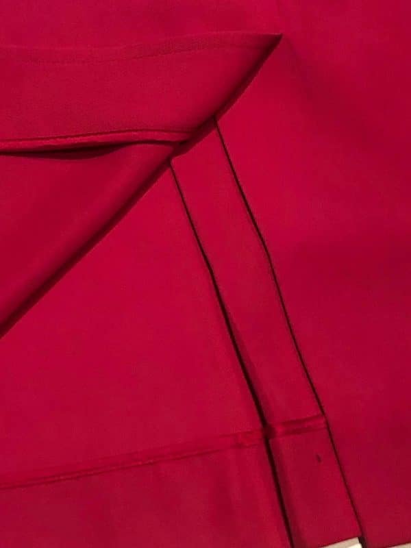 YVES SAINT-LAURENT Pink Belted Skirt Knee Length Circa 1990s - Image 5