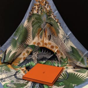Hermès silk scarf