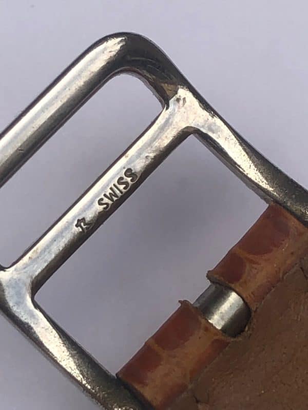 hermÈs paris heure h watch hh1.210 croco bracelet guarantee w/box