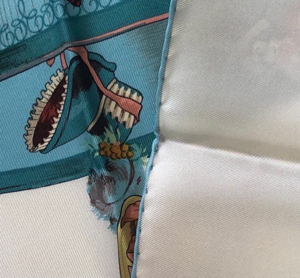 hermÈs silk scarf paris modiste limited edition by hugo grygkar 2006 w/box