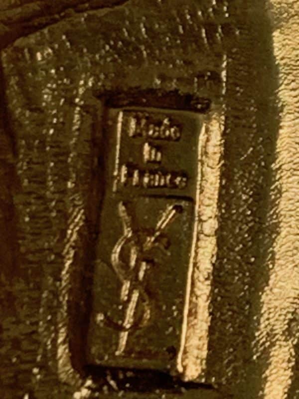 yves saint laurent by goossens vintage ysl large heart cabochons brooch pendant c.1990s