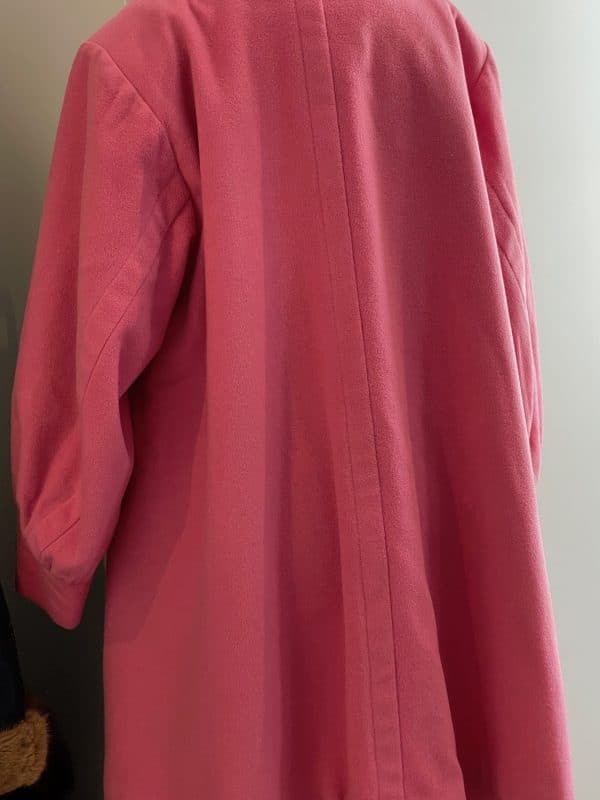 yves saint laurent vintage flare retro swing coat bell cuff sleeves c.1980s