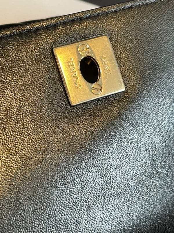 chanel double side pack leather bag 'la pausa' quilted c.2019 w/box coming soon