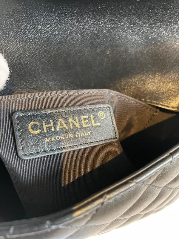 chanel double side pack leather bag 'la pausa' quilted c.2019 w/box coming soon