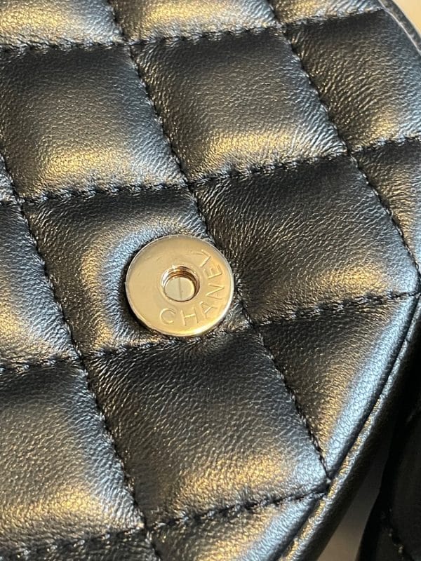 chanel double side pack leather bag 'la pausa' quilted c.2019 w/box coming soon